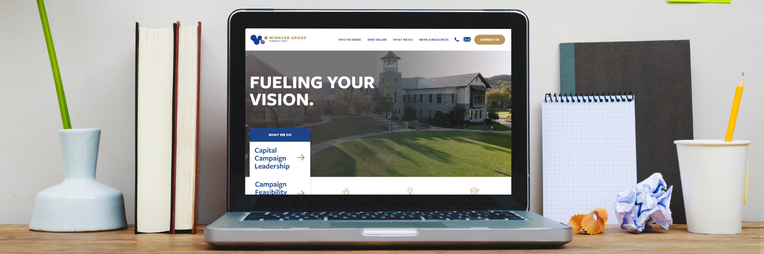 Redesigned Website Header